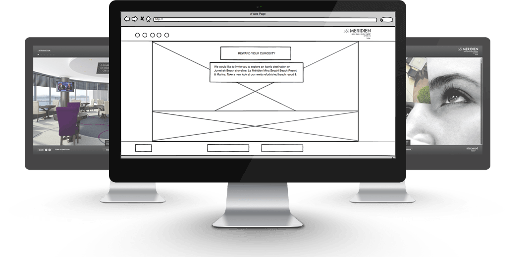 mina seyahi website design