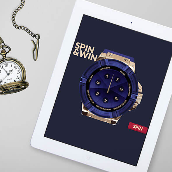 Spin and Win App and Campaign