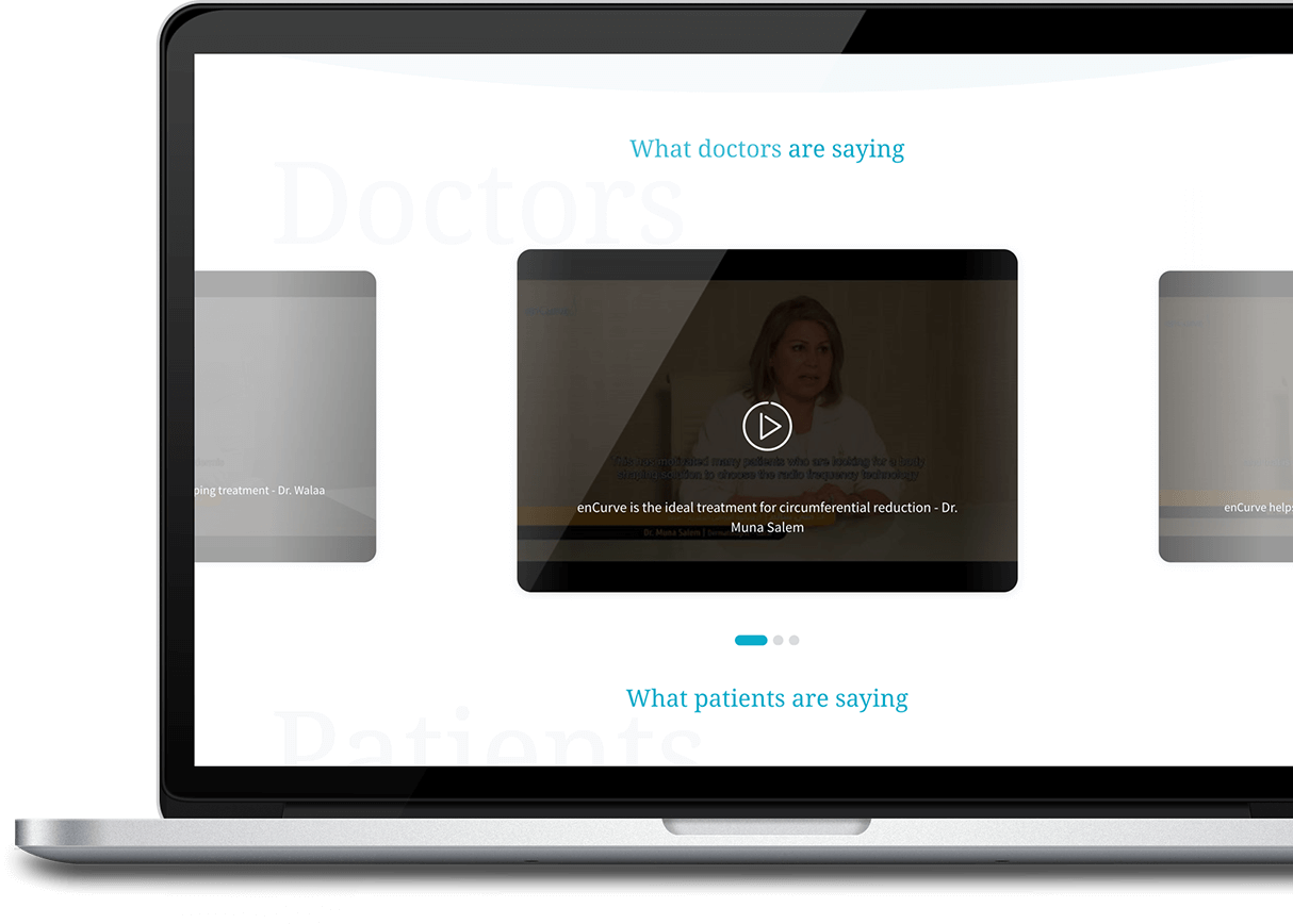 encurve website mockup 2