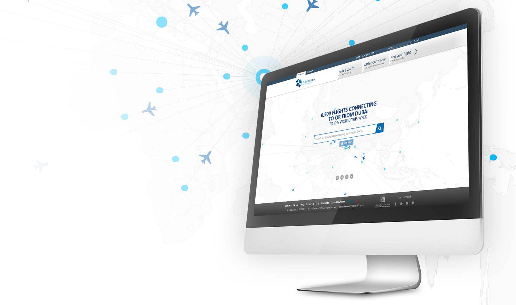 Dubai Airports Banner