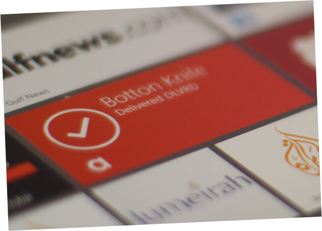 aramex shop and ship app ui design
