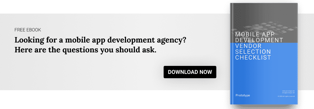 Mobile app development vendor selection checklist CTA 2