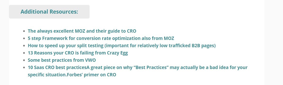 additional resources link building