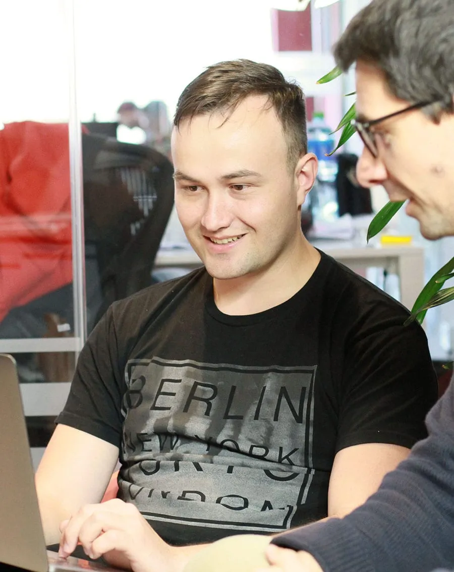 developers discussing