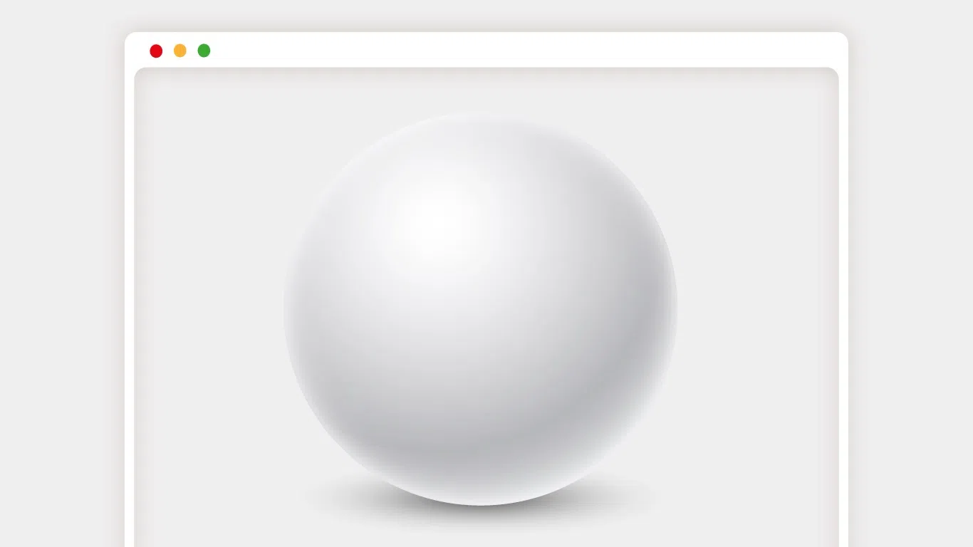 New minimalism web design illustration
